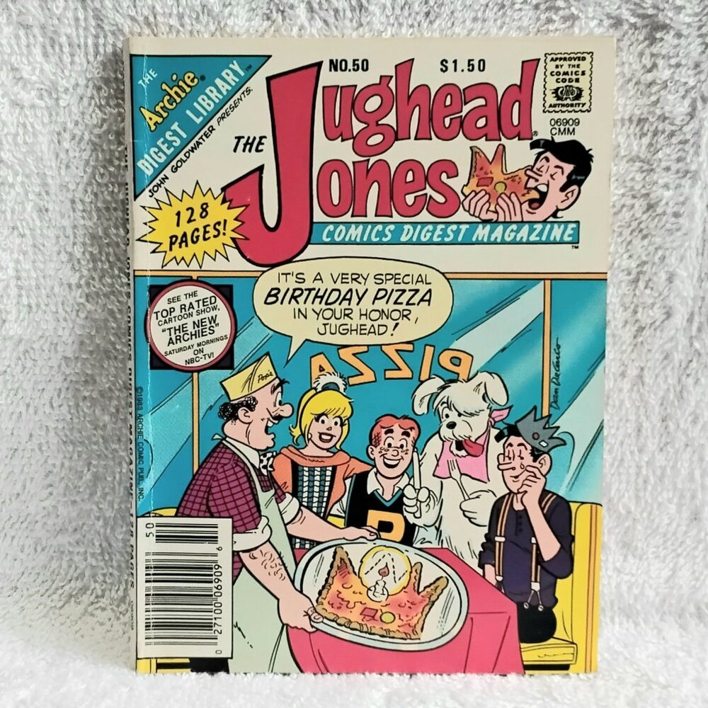 5/$20 1988 The Jughead Jones Comics Digest Magazine No. 50!!
